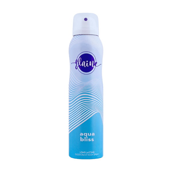 ELAINE AQUA BLISS DEODORANT BODY SPRAY 150ML - Nazar Jan's Supermarket