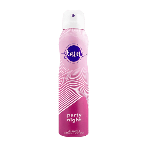 ELAINE PARTY NIGHT DEODORANT BODY SPRAY 150ML - Nazar Jan's Supermarket