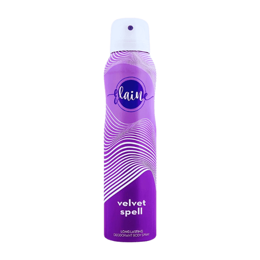 ELAINE VELVET SPELL DEODORANT BODY SPRAY 150ML - Nazar Jan's Supermarket