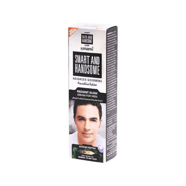 EMAMI SMART & HANDSOME RADIANT GLOW CREAM 125GM - Nazar Jan's Supermarket