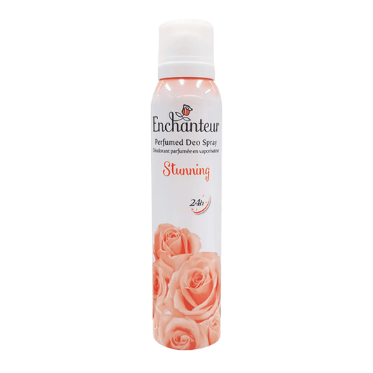 ENCHANTEUR STUNNING PERFUMED DEO SPRAY 150ML - Nazar Jan's Supermarket