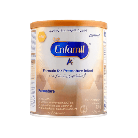 ENFAMIL A+ PREMATURE INFANT 400G (0 - 12 MONTHS) - Nazar Jan's Supermarket