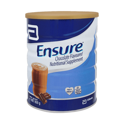 Anesur Reksa ENSURE NUTRITIONAL SUPPLEMENT CHOCOLATE FLAVOR 850G – Nazar Jan's ...