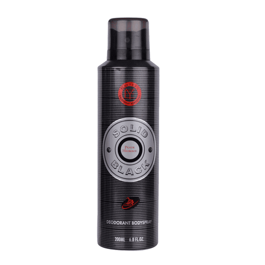 ENTITY SOLID BLACK BODY SPRAY 200ML - Nazar Jan's Supermarket