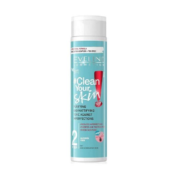 EVELINE CLEAN YOUR SKIN 2 STEP 225ML - Nazar Jan's Supermarket