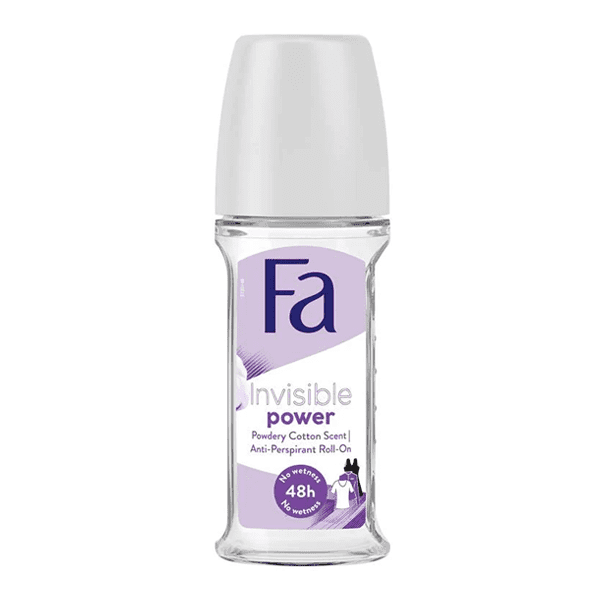 FA INVISIBLE POWER ANTI-PERSPIRANT ROLL ON 50ML - Nazar Jan's Supermarket