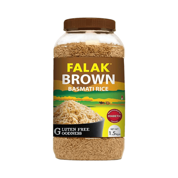 FALAK BROWN BASMATI RICE 1.5KG - Nazar Jan's Supermarket