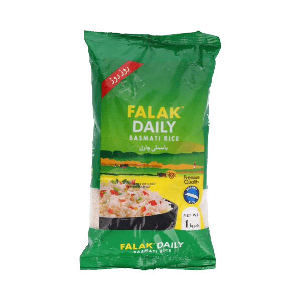 Falfa Rice FALAK RICE DAILY BASMATI RICE 1KG – Nazar Jan's Supermarket