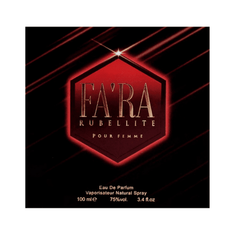 FARA RUBELLITE PARFUM FOR WOMEN 100ML - Nazar Jan's Supermarket