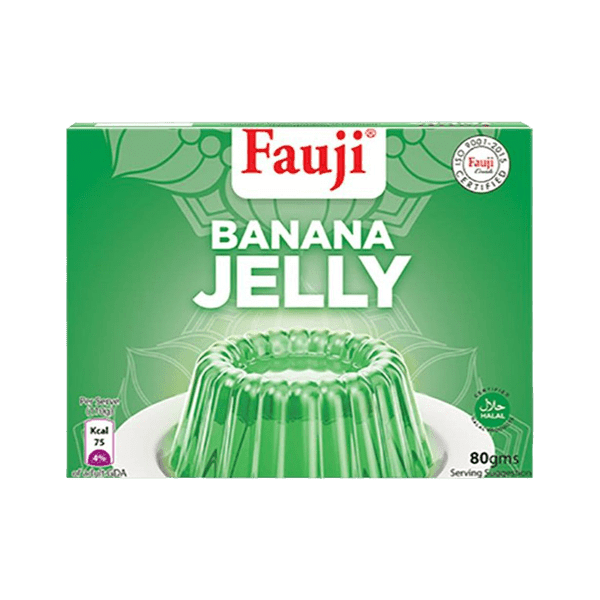 FAUJI BANANA JELLY 80GM - Nazar Jan's Supermarket