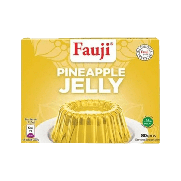 FAUJI PINEAPPLE JELLY 80GM - Nazar Jan's Supermarket