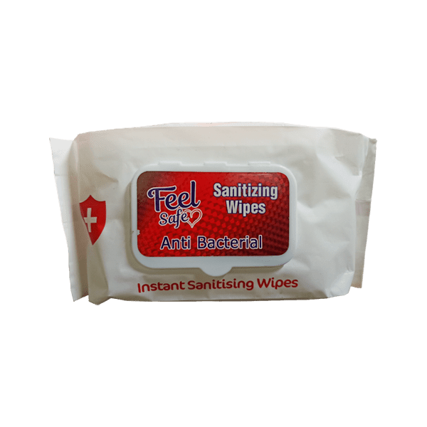 FEEL SAFE ANTIBACTERIAL SANITIZING WIPES - Nazar Jan's Supermarket