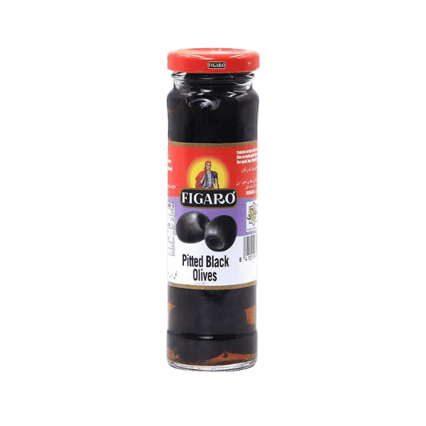 FIGARO PITTED BALCK OLIVES 142G - Nazar Jan's Supermarket