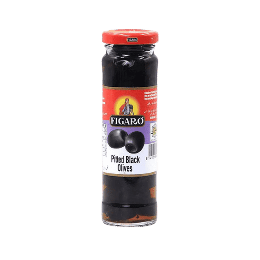 FIGARO PITTED BALCK OLIVES 142G - Nazar Jan's Supermarket