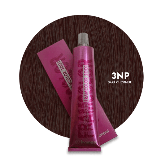 Framesi Framcolor 2001 Hair Color Cream 60ml - 3NP Dark Chestnut - Nazar Jan's Supermarket