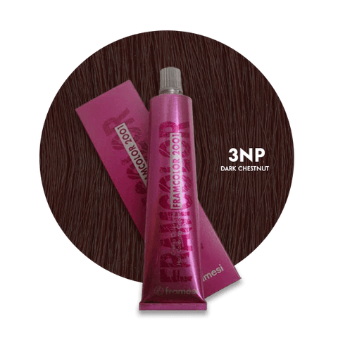 Framesi Framcolor 2001 Hair Color Cream 60ml - 3NP Dark Chestnut - Nazar Jan's Supermarket