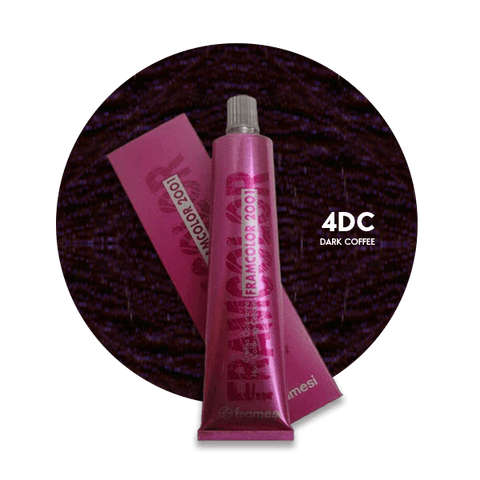 Framesi Framcolor 2001 Hair Color Cream 60ml - 4DC Dark Coffee - Nazar Jan's Supermarket