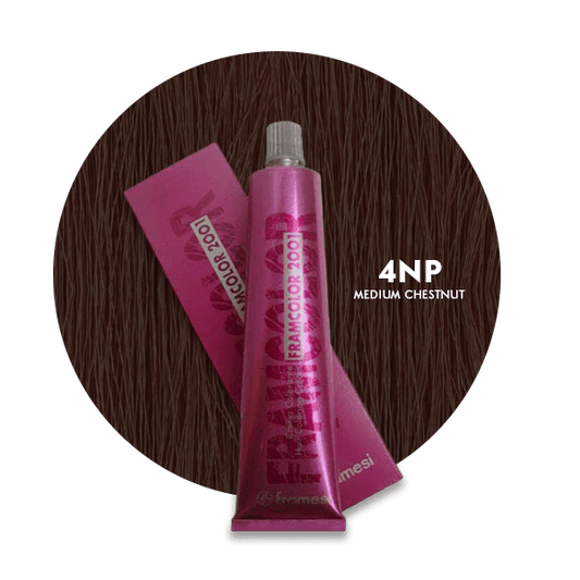 Framesi Framcolor 2001 Hair Color Cream 60ml - 4NP Medium Chestnut - Nazar Jan's Supermarket