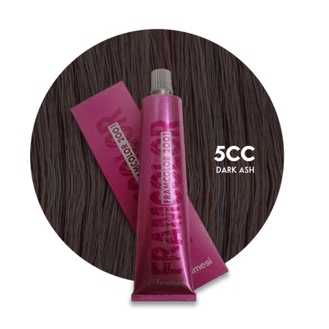 Framesi Framcolor 2001 Hair Color Cream 60ml - 5CC Dark Ash - Nazar Jan's Supermarket