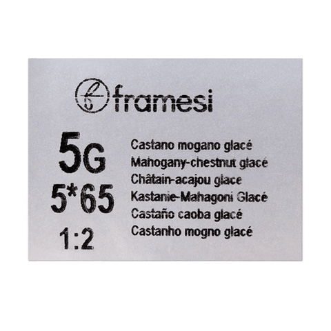 Framesi Framcolor 2001 Hair Color Cream 60ml - 5G Mahogany Chestnut Glace - Nazar Jan's Supermarket