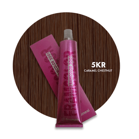 Framesi Framcolor 2001 Hair Color Cream 60ml - 5KR Caramel Chestnut - Nazar Jan's Supermarket