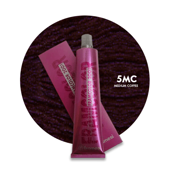 Framesi Framcolor 2001 Hair Color Cream 60ml - 5MC Medium Coffee - Nazar Jan's Supermarket