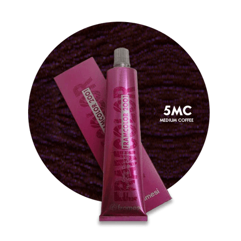Framesi Framcolor 2001 Hair Color Cream 60ml - 5MC Medium Coffee - Nazar Jan's Supermarket