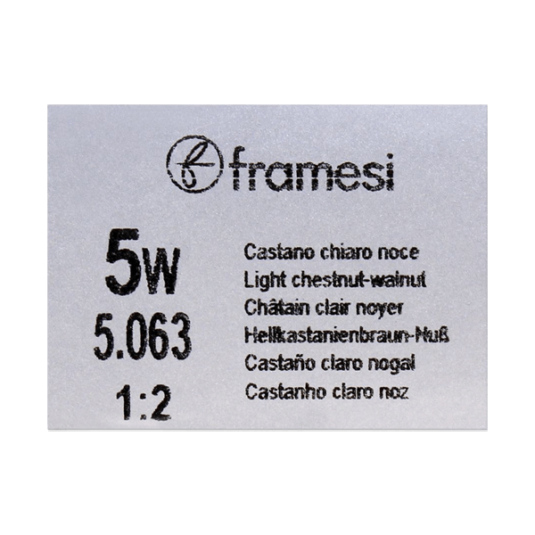 Framesi Framcolor 2001 Hair Color Cream 60ml - 5W Light Chestnut Walnut - Nazar Jan's Supermarket