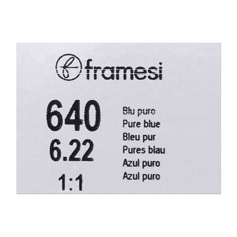 Framesi Framcolor 2001 Hair Color Cream 60ml - 640 Pure Blue - Nazar Jan's Supermarket