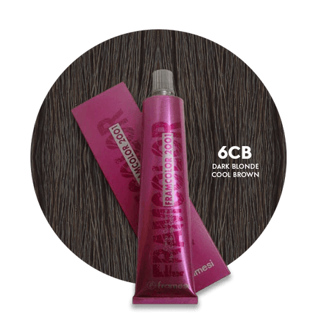 Framesi Framcolor 2001 Hair Color Cream 60ml - 6CB Dark Blonde Cool Brown - Nazar Jan's Supermarket
