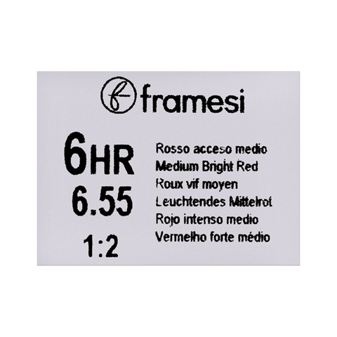 Framesi Framcolor 2001 Hair Color Cream 60ml - 6HR Medium Bright Red - Nazar Jan's Supermarket