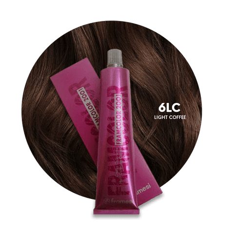 Framesi Framcolor 2001 Hair Color Cream 60ml - 6LC Light Coffee - Nazar Jan's Supermarket
