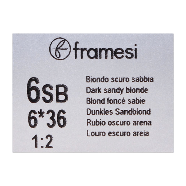 Framesi Framcolor 2001 Hair Color Cream 60ml - 6SB Dark Sandy Blonde - Nazar Jan's Supermarket