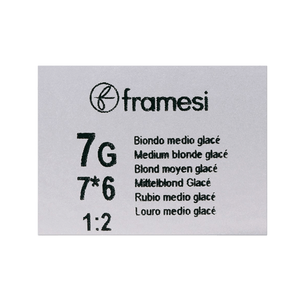 Framesi Framcolor 2001 Hair Color Cream 60ml - 7G Medium Blonde Glace - Nazar Jan's Supermarket