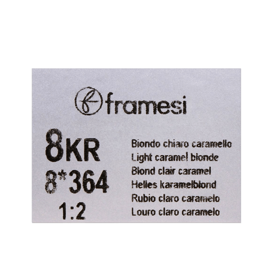 Framesi Framcolor 2001 Hair Color Cream 60ml - 8KR Light Caramel Blonde - Nazar Jan's Supermarket