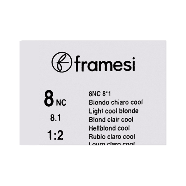 Framesi Framcolor 2001 Hair Color Cream 60ml - 8NC Light Cool Blonde - Nazar Jan's Supermarket