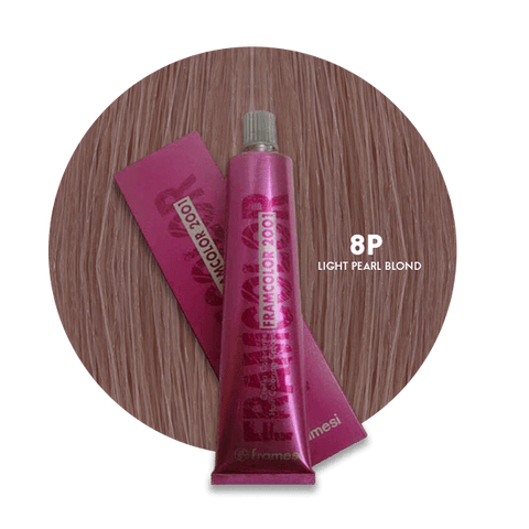Framesi Framcolor 2001 Hair Color Cream 60ml - 8P Light Pearl Blond - Nazar Jan's Supermarket