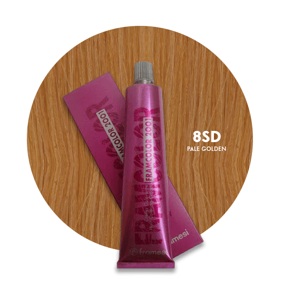 Framesi Framcolor 2001 Hair Color Cream 60ml - 8SD Pale Golden - Nazar Jan's Supermarket