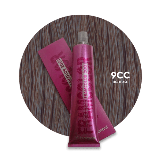 Framesi Framcolor 2001 Hair Color Cream 60ml - 9CC Light Ash - Nazar Jan's Supermarket