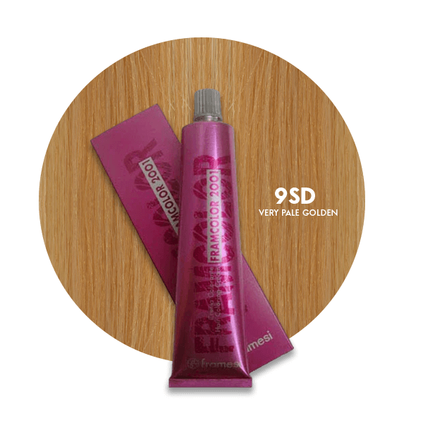 Framesi Framcolor 2001 Hair Color Cream 60ml - 9SD Very Pale Golden - Nazar Jan's Supermarket