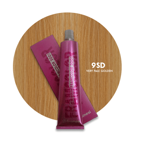 Framesi Framcolor 2001 Hair Color Cream 60ml - 9SD Very Pale Golden - Nazar Jan's Supermarket