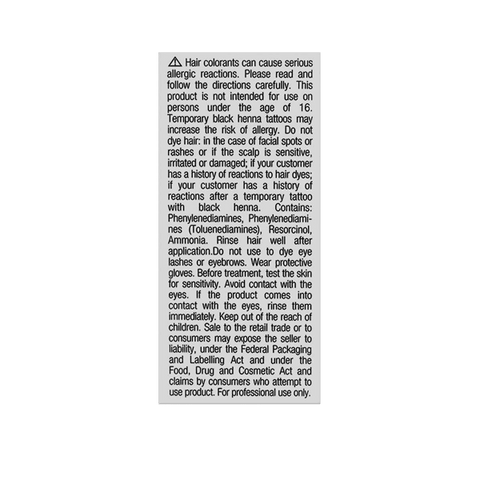 Framesi Framcolor Glamour Hair Color Cream 100ml - 1 Black - Nazar Jan's Supermarket