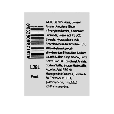 Framesi Framcolor Glamour Hair Color Cream 100ml - 1 Black - Nazar Jan's Supermarket