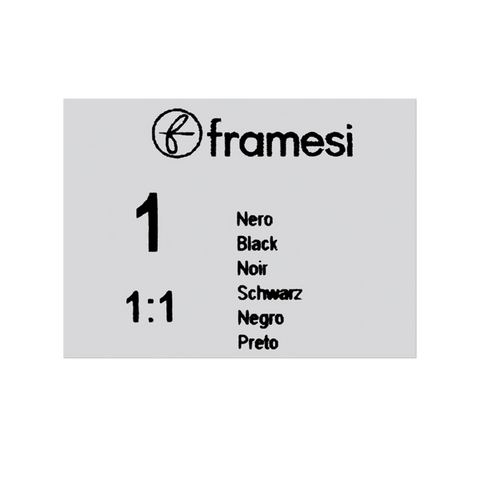 Framesi Framcolor Glamour Hair Color Cream 100ml - 1 Black - Nazar Jan's Supermarket