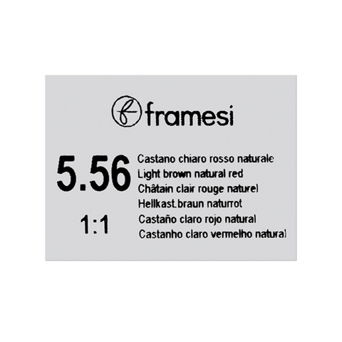 Framesi Framcolor Glamour Hair Color Cream 100ml - 5.56 Light Brown Natural Red - Nazar Jan's Supermarket