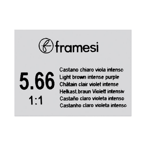 Framesi Framcolor Glamour Hair Color Cream 100ml - 5.66 Light Brown Intense Purple - Nazar Jan's Supermarket