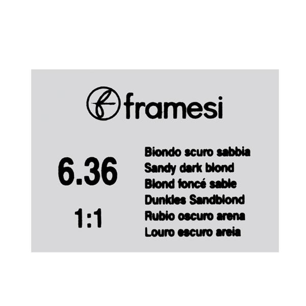 Framesi Framcolor Glamour Hair Color Cream 100ml - 6.36 Sandy Dark Blond - Nazar Jan's Supermarket