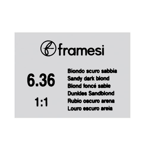 Framesi Framcolor Glamour Hair Color Cream 100ml - 6.36 Sandy Dark Blond - Nazar Jan's Supermarket