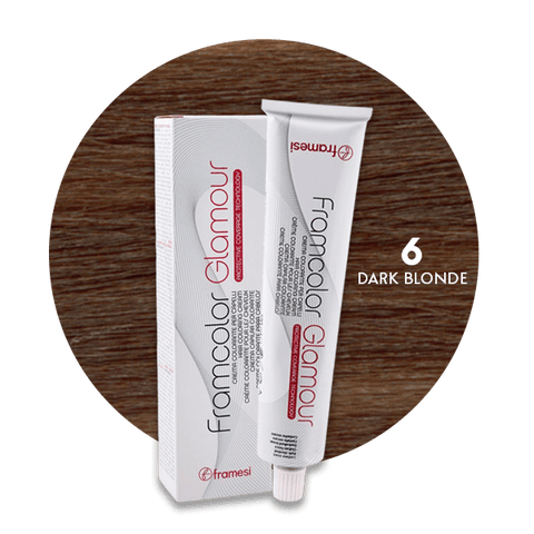 Framesi Framcolor Glamour Hair Color Cream 100ml - 6 Dark Blonde - Nazar Jan's Supermarket