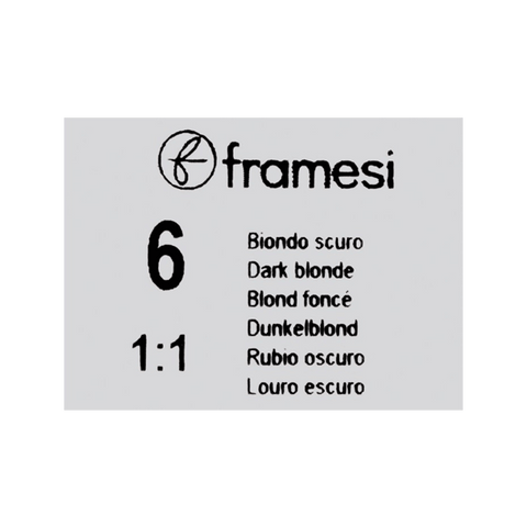 Framesi Framcolor Glamour Hair Color Cream 100ml - 6 Dark Blonde - Nazar Jan's Supermarket